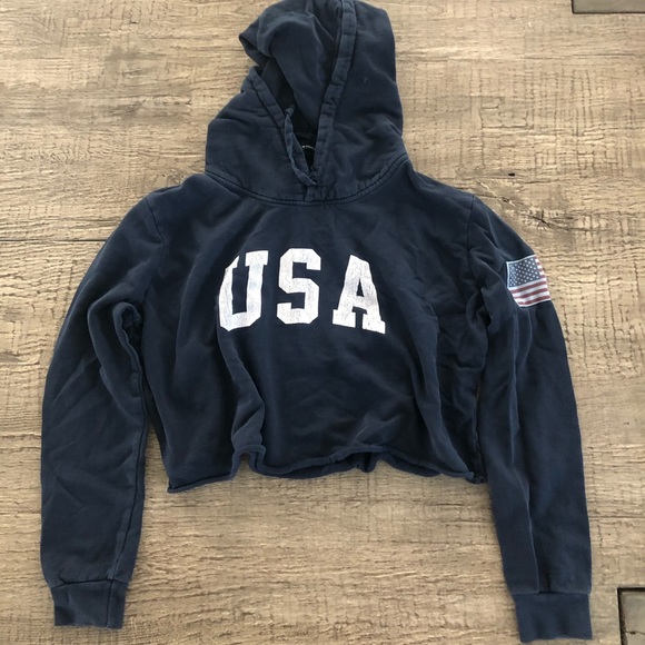 Brandy Meville Cropped Hoodie - Picture 3 of 9